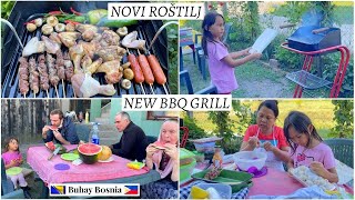 Kupio sam novi roštilj i probao | Trying our new grill | Nag bbq kami bago ang taglamig