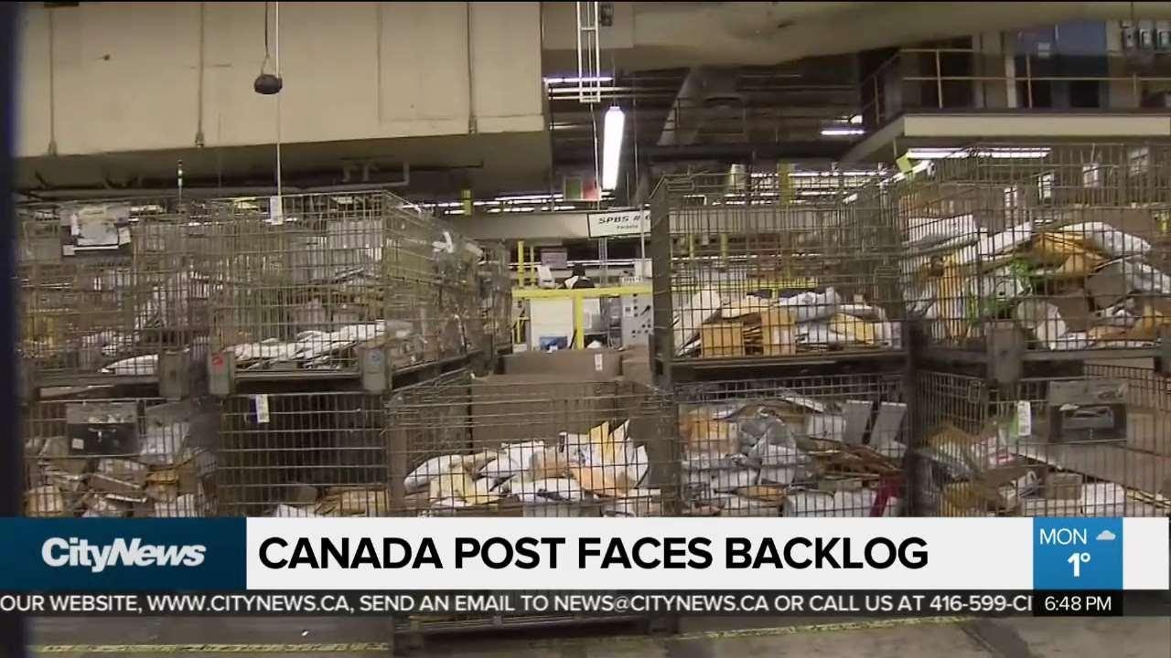 Canada Post Packages Piling Up After Strike Youtube