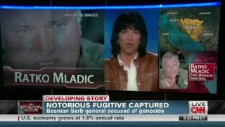 Amanpour reacts to Mladic arrest