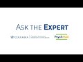 Welcome to Ask the Expert