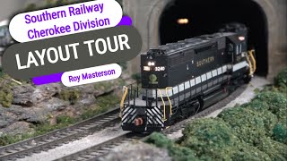 What does an NMRA President's Layout Look Like? Roy Masterson's Southern Railway Cherokee Division