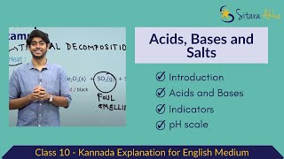 Acids Bases and Salts | Kannada | Class 10