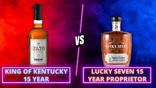 Heavyweight Bourbon Heaven or ALL HYPE \u0026 HIGH PRICES? | King of Kentucky vs Lucky Seven Proprietor