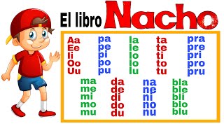 El libro Nacho para aprender a leer fácil y rápido. 🅰️📖🅱️📕