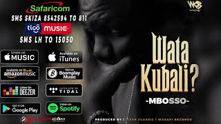 Mbosso -  Watakubali ( Audio)