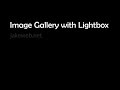Image Gallery with Lightbox