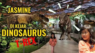 Dinosaurus Hidup Dinosaurus T-Rex di Taman Dinosaurus Dinosaur