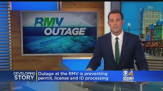 RMV System Is Down, Unable To Process Licenses Or Permits
