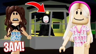 SNEAKING OUT AT 3AM! *Brookhaven Roleplay*