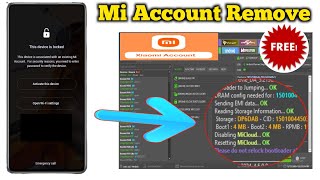 ALL Xiaomi Mi Account Remove 2024 TFT Unlock Tool | ✅100% Free Tool Bypass Mi Cloud ID!