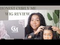 CurlyMe Pre-cut 9x6 Lace M-cap Wear Go Glueless Mini Knots Kinky Curly Hair HD Wig Review