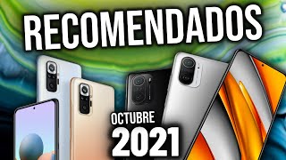 Los MEJORES TELEFONOS CELULARES de GAMA MEDIA OCTUBRE DE 2021