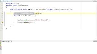 Main Thread waiting for Main Thread in Java Programming (Hindi)