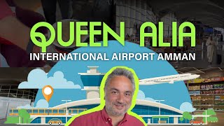 Queen Alia International Airport Amman: A Tour Around the Airport \u0026 Business Class Lounge