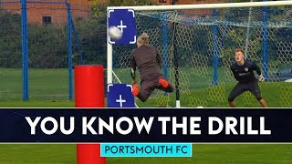 Jimmy Bullard scores sensational diving header! | You Know The FIFA Drill | Portsmouth