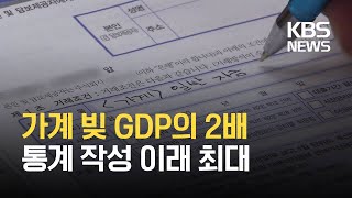 3분기 가계·기업 빚, GDP의 2.1배 ‘역대 최대’ / KBS