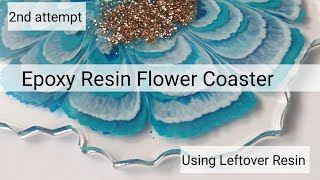 Resin Flower Coasters Easy Method