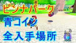 ピンナパーク 青コイン攻略 【スーパーマリオサンシャイン攻略 スーパーマリオ3dコレクション攻略】