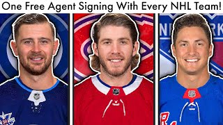 One Free Agent EVERY NHL Team Will Sign In 2021! (Hockey Trade Rumors & Free Agency Canadiens Talk)