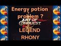 energy potion Problem? i got solution - Tip's and Advice's - Art of Conquest