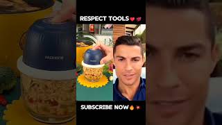 CR7 Ronaldo React - Best Kitchen Mini Blender Very Useful Product ❤️💯 #shorts #kitchen