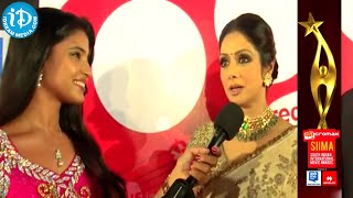Sridevi about her attachment with South and Next Movie @ SIIMA 2014