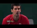 querrey overcomes djokovic in 2012 paris classic moment