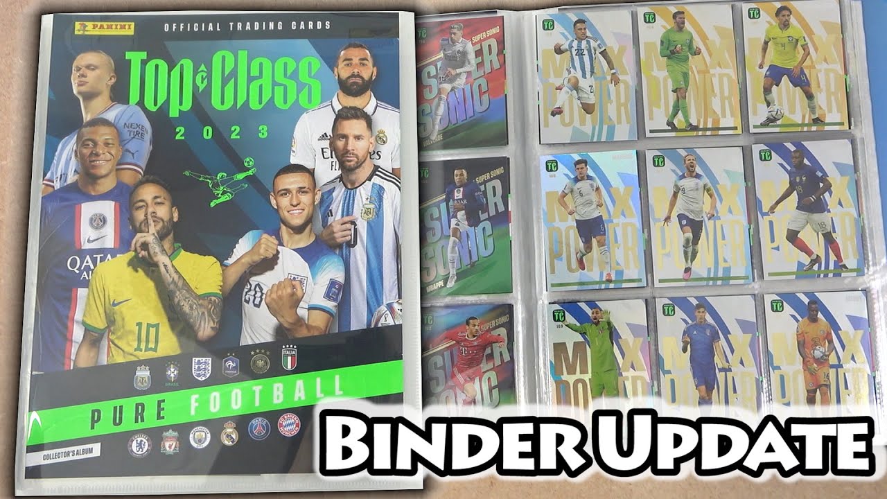 BINDER UPDATE | NEW Panini TOP CLASS 2023 | All Unbeatable Cards | New ...