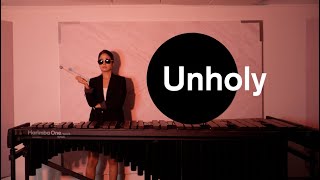 Unholy - Sam Smith ft.Kim Petras / Marimba cover