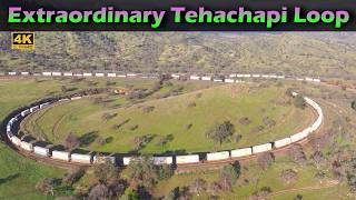 Tehachapi Loop Like You've Never Seen! (4K) | March 2025