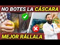 No botes la cáscara de la fruta | Dr Benjamín Ramírez PhD