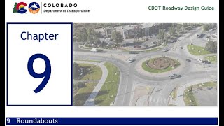 CDOT TETP Insights: 2023 RDG Chapter 9 - Roundabouts