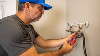 Installing a Water Hammer Arrestor for Washing Machine