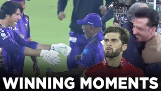 PSL 9 | Winning Moments | Quetta Gladiators vs Lahore Qalandars | Match 28 | M1Z2A