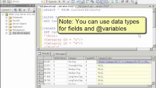 SQL 2008 XML Data Type Lab 5.1