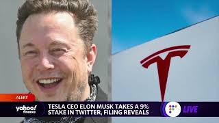 Tesla CEO Elon Musk becomes Twitter’s largest shareholder with 9.2% stake