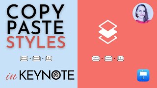 Keynote Copy Paste Styles Quickly