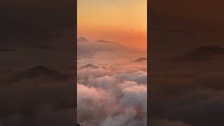 大帽山雲海日落 Tai Mo Shan Sunset into Sea of Cloud