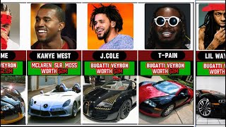 Rappers With the Most Expensive Cars From ~$8000000M To 100k