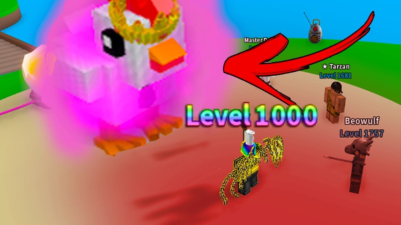 What Happens At Level 1 000 Record Roblox Egg Hatching Simulator
