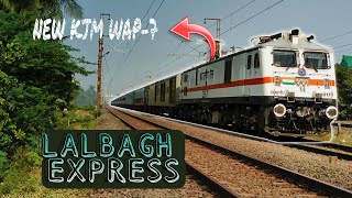 | BRAND NEW KJM WAP-7 | LALBAGH EXPRESS | INDIAN RAILWAYS |