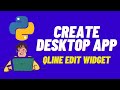 How to make desktop App? - Python #PyQT6 QLineEdit Lesson 11
