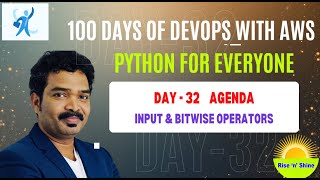 Python Input & Bitwise Operators Explained | Learn Python Basics for Beginners