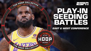 Play-In Seeding Battles For Teams in the Eastern and Western Conference | The Hoop Collective