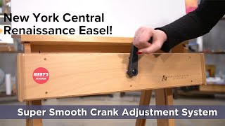 The Most Advanced Crank Assist Easel In The World - The New York Central Renaissance Easel!