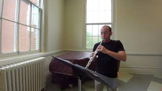 Ferling Oboe Study No. 1, Aaron Hill