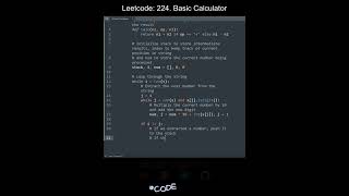 Leetcode 224. Basic Calculator in Python | Python Leetcode | Python Coding Tutorial | Python ASMR