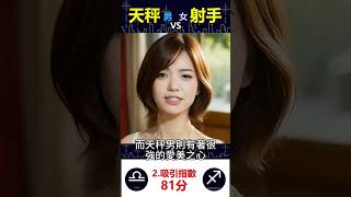 天秤男vs射手女【2吸引】如何相互吸引？#AI虛擬主播 #shorts