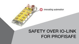 Safety Over IO-Link for Profisafe