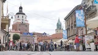 Wymarsz 45. Lubelskiej Pielgrzymki z Lublina na Jasną Górę.